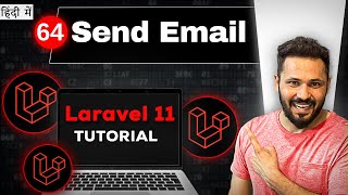 Laravel 11 tutorial in Hindi 64 Send Email  laravel send mail with smtp [upl. by Langan]