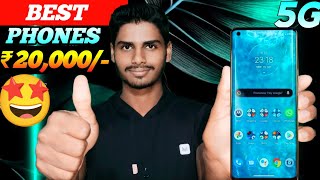 Top 5 Best Phone Under 20000 in 2024  Best 5G phone under 20000 [upl. by Soiritos]