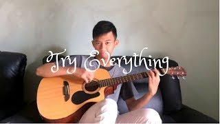 ShakiraTry Everything  Zootopias Soundtrack  Irfan Maulana Fingerstyle Guitar Cover [upl. by Marina]