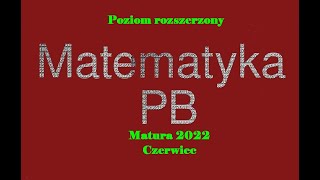 Matura z matematyki czerwiec 2022 rozszerzenie Zadanie 7 Kombinatoryka [upl. by Golding334]