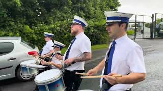 Corbet Accordion Band  Pride of the Hill Rathfriland Band parade 2024 [upl. by Amir]