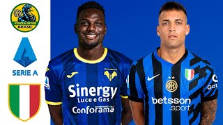 HELLAS VERONA 0X5 INTER DE MILÃO AO VIVO  SERIE A  RODADA 13  NARRAÇÃO  LIVE REACTS [upl. by Annat722]