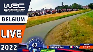 Shakedown LIVE  WRC Ypres Rally Belgium 2022 [upl. by Victory513]