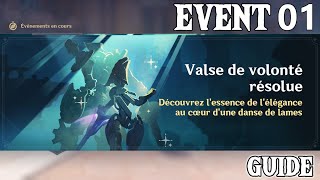 EVENT 1  Valse de volonté résolue  Genshin Impact [upl. by Oikim131]