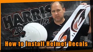 How to Install Helmet Decals [upl. by Han]