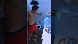 Toilet Magic Zach King’s Funniest Trick Ever trending zachking toilet [upl. by Schaffer]