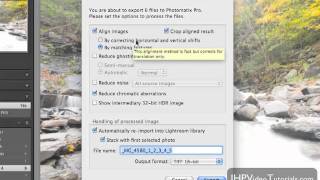 Photomatix Pro 4 Video Tutorial  Part 1 [upl. by Noicnecsa]