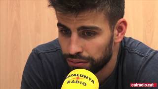 Entrevista a Gerard Piqué jugador del FC Barcelona 2 [upl. by Stutsman]