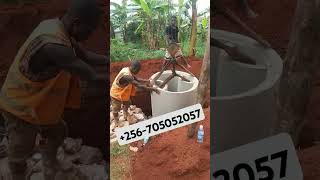 Bio digester septic tank installation septictank building automobile funny civilengineering [upl. by Alcot504]