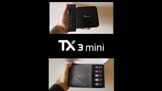 Tx3 mini Android TV box 216 ram rom supports Netflix 4k Ultra HD [upl. by Osrit]