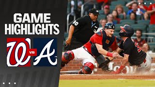 Nationals vs Braves Game Highlights 82324  MLB Highlights [upl. by Iris890]