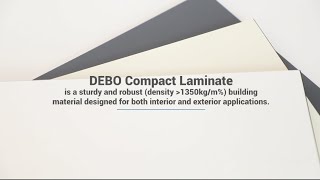 DEBO Compact Laminate [upl. by Spatola]