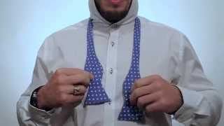 How to tie a Bow Tie  High Tide Bow Ties [upl. by Icats377]