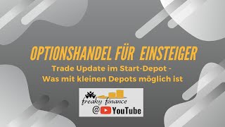 Update zum kleinen 5000 € Depot  Wie läuft der Optionshandel im Crash Was tun in der Korrektur [upl. by Yeliak451]