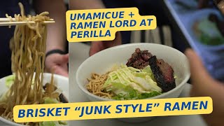 Umamicue  Ramen Lord Junk Style Ramen Collab at Perilla with LeRoy and Lewis [upl. by Seilenna]