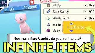 INFINITE ITEMS GLITCH in V112 Pokemon Brilliant Diamond Shining Pearl [upl. by Rosemare902]