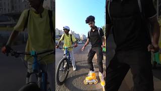 Skating और Cycle 😃 vishalskater streetskating minivlog skaterboy indorecity vlog [upl. by Reseta26]