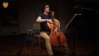 Music at Clare Hall Nikolai Kazantsev Performs Bach Cello Suite No 1 in G major BWV 1007 [upl. by Riem]