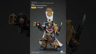 JOYTOY Warhammer The Horus Heresy Ultramarines Legion Praetor with Power Sword amp Volkite Serpenta [upl. by Cj]