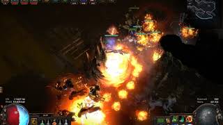 36 Flame Golem Elementalist  T16 Maze of the Minotaur Deathless Kill [upl. by Aiyram474]