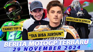 Aprilia Akui Martin Kesulitan di Aprilia 🥴 Marini Jagokan Marquez JURDUN 🤯 Morbidelli Target Top 3 [upl. by Noemad]