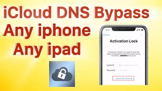 iCloud DNS Bypass any iphone or any ipad ios 17 [upl. by Nagorb369]