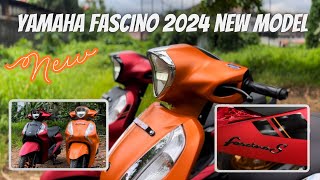 Yamaha Fascino Fi Hybrid 2024 model 🥵70KML😱മൈലേജ് തരുന്ന [upl. by Anyaj]