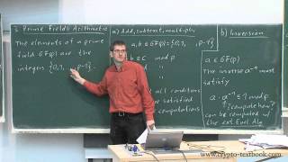 Lecture 7 Introduction to Galois Fields for the AES by Christof Paar [upl. by Bruner]