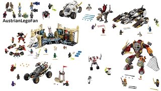 All Lego Ninjago Day of the Departed Sets 2016  Lego Speed Build Review [upl. by Knowland]