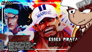 ⚡❄️🌋  Marinha Reagindo Faces da Justiça  Almirantes One Piece  Kaito  129 [upl. by Birch]