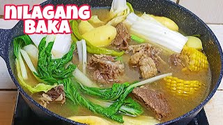 How to Cook Nilagang Baka Recipe  Beef Nilaga Soup  Beef Ribs soup [upl. by Zipah]