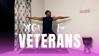 Gainzhr 6  Yoga For Veterans Full Version Intermediate [upl. by Esyli734]