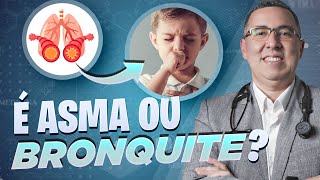 Bronquite é a mesma coisa que asma Médico Pneumologista responde [upl. by Shell]