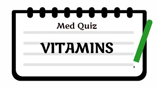 Vitaminsvitamins quizBiochemistrymedical questions and answersMbbs quizMed Quiz [upl. by Zurc]