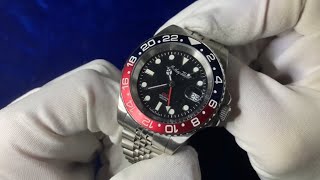 MatheyTissot Pepsi GMT  4K Unboxing amp Review [upl. by Maryjo]