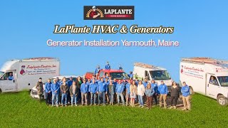 Generator Installation Yarmouth Maine  LaPlante HVAC amp Generators [upl. by Jade]