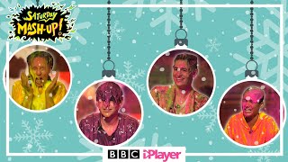 ITS CHRISTMAS SLIME 🎄🧪  Saturday MashUp  CBBC [upl. by Tartan]