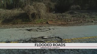 Greenville Co roads remain closed [upl. by Oimetra354]