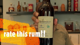 Rhum Barbancourt 5Star 8 year old Rum [upl. by Florance]