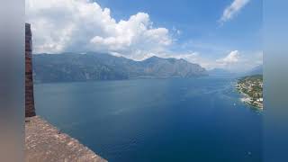 Lake Garda views from Malcesine castle [upl. by Rigby]