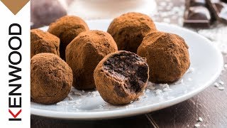 Recette au Cooking Chef Premium  truffes au chocolat [upl. by Gonta]