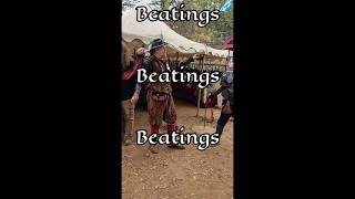 Beatings Beatings Beatings w4 b4 armor renaissancefaire [upl. by Eusebio]