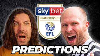 Championship SCORE PREDICTIONS  Round 16 [upl. by Ylekalb]