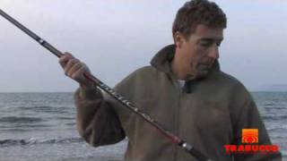 Michele Nardi linea Trabucco da Surf casting  part 2 [upl. by Kcajyllib716]