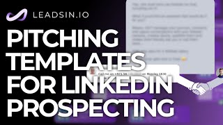 How to Pitch on Linkedin THE RIGHT WAY  Linkedin Pitching Templates [upl. by Niltyak]