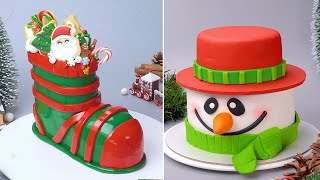 🎄🎊 Super amp Amazing Cake Recipe for Christmas Yummy Holiday Cakes Cupcakes and More [upl. by Arob]