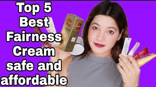 Top 5 Best Fairness Cream Review  Top 5 Best Skin Whitening Cream recommended by dermatologist [upl. by Ignace219]