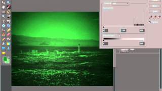 Night Vision Effect in Photoshop Elements [upl. by The]