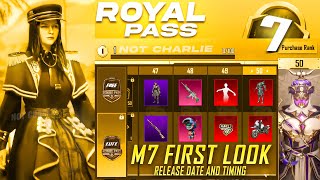 M7 Royal Pass First Look Hd Trailer  M7 Royal Pass Release Date And Timing  1 to 50 Rp Rewards [upl. by Baumann]