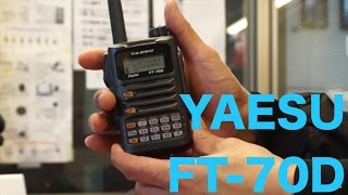 YAESU FT70D amp FT891をじっくり見物！CQオームヤエススプリングフェアに行ってきた！ 【アマチュア無線 デジタル簡易無線】 [upl. by Inaej]